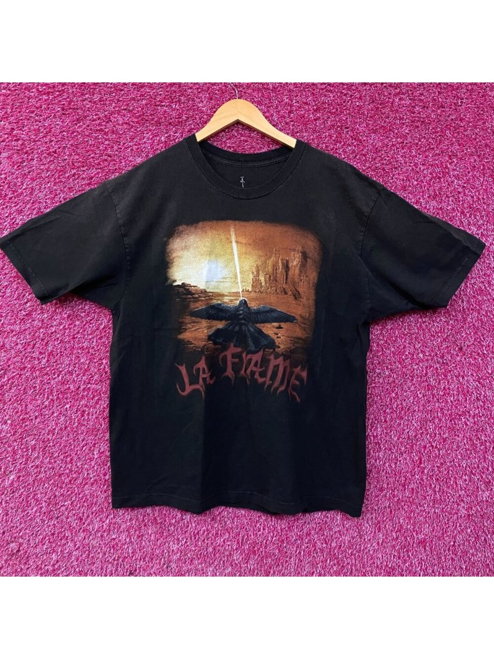 Travis Scott Cactus Jack " La Flame" Coachella Exclusive T-Shirt XL